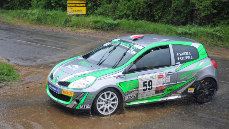 Jordan Berfa  sur Hyundai Rally2  a dominé le rallye de Lozère, devant Yannick Vivens sur DS3 Rally2