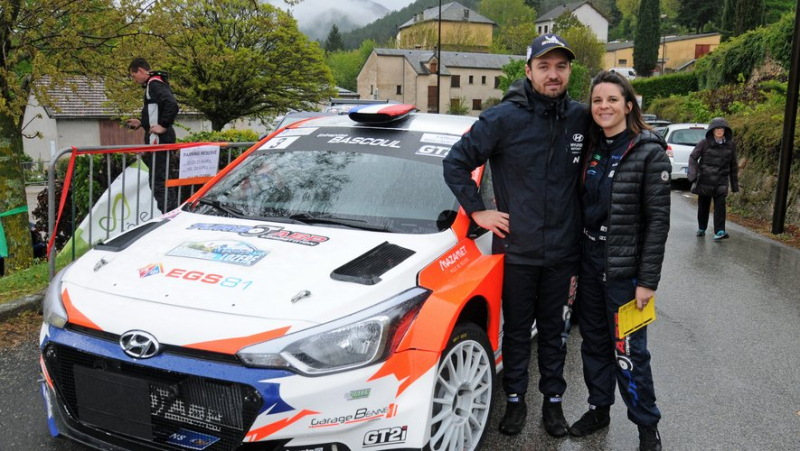 At the Lozère rally, Jordan Berfa and Chloë Thomas on Hyundai I20 Rally2 logically win