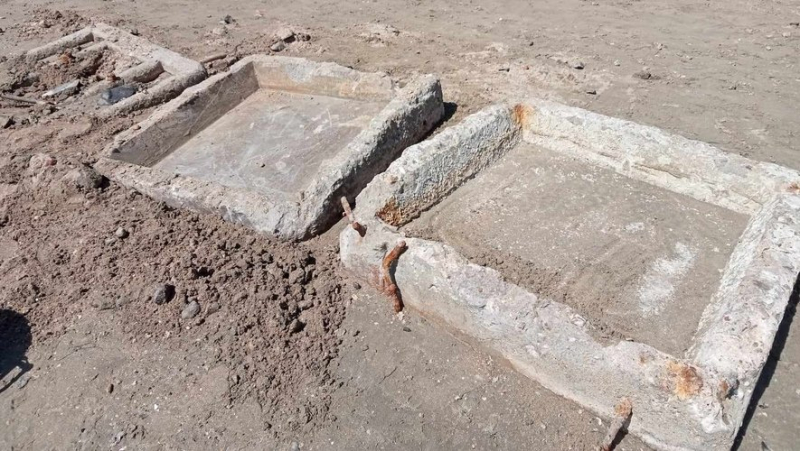 Thick mystery after the discovery of three concrete blocks under Frontignan beach