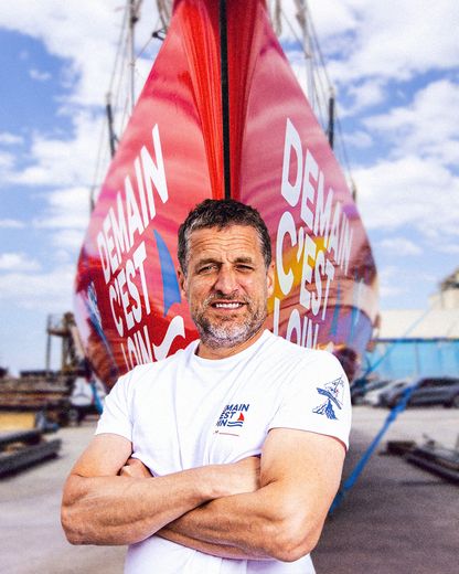 After the accident of his sailboat, Nicolas Rouget sets course for the highest peaks and the Vendée Globe 2028