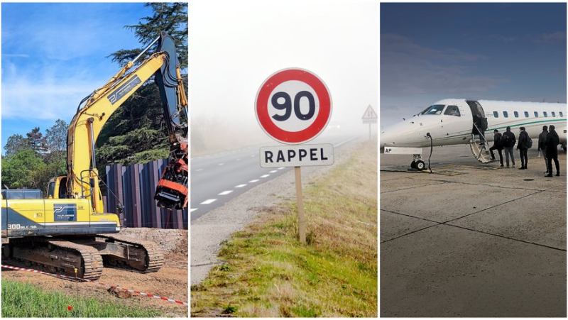 Work against floods, return to 90 km/h, new flight to Paris... the essential news in the region
