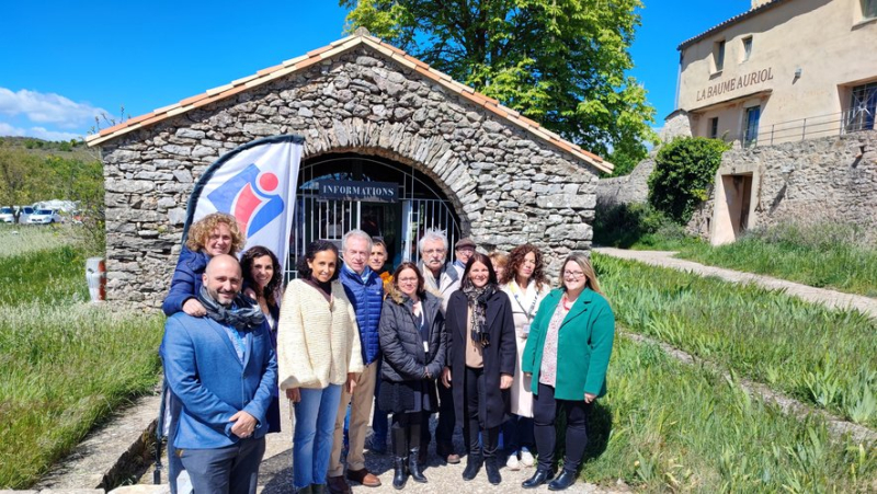 The Lodévois and Larzac destination is now displayed: At the heart of the Grands Sites