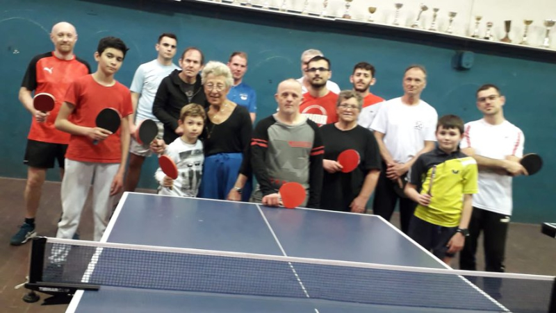 Table tennis: the BMSTT offers a mixed leisure section, for people with or without disabilities