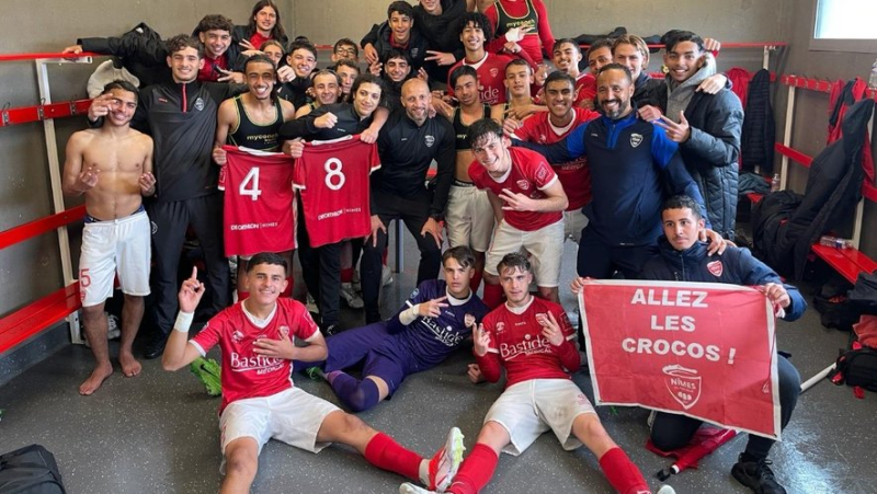 Football : revenus de nulle part, les U17 Nationaux de Nîmes Olympique arrachent leur maintien !