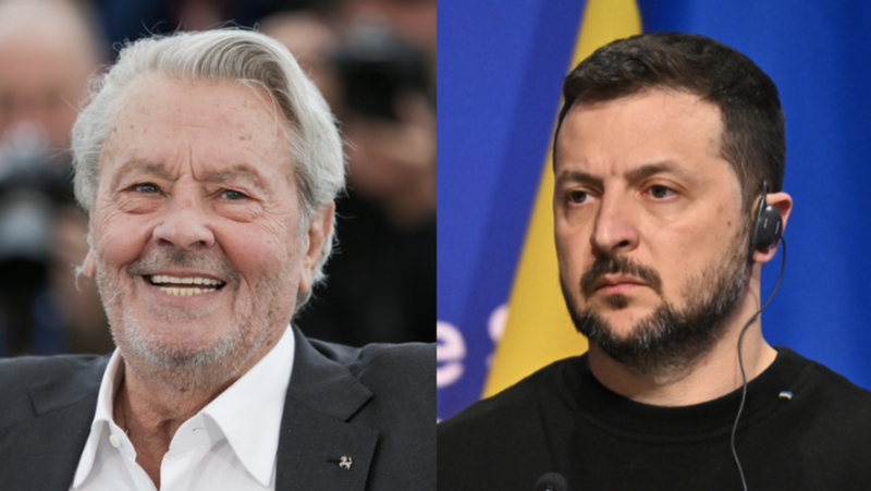 War in Ukraine: why will Alain Delon be decorated with the Order of Merit by Volodymyr Zelensky ?