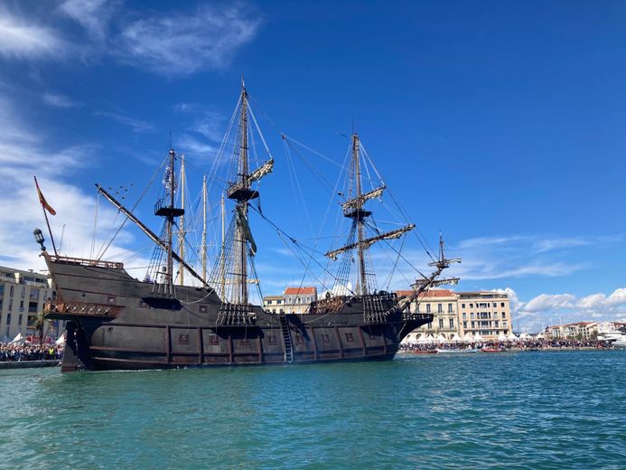 LIVE. Stopover in Sète 2024: follow the departure parade of the tall ships