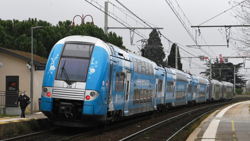 Scare in Grigny: a TER train derails after a landslide caused by bad weather, 200 passengers in trouble