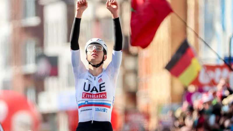 Cycling: Tadej Pogacar wins his second Liège-Bastogne-Liège, Frenchman Romain Bardet finishes second