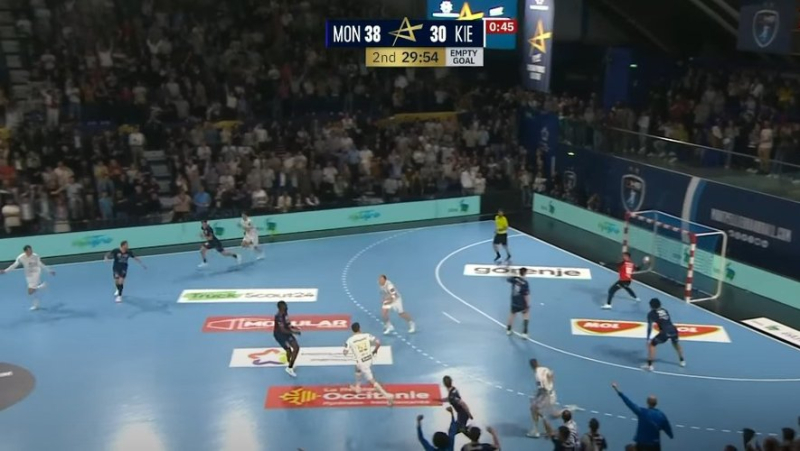 VIDEO. MHB – Kiel: Desbonnet’s incredible goal from his goal at the last second allowing a nine-goal lead before the return match