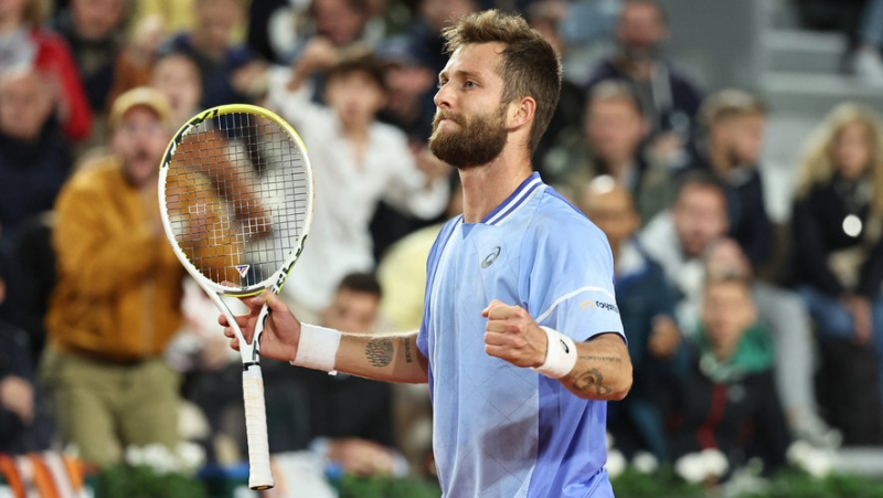 Roland-Garros: Corentin Moutet overthrows Sebastian Ofner and will challenge favorite Jannik Sinner in the round of 16