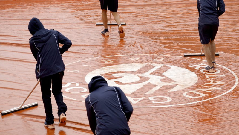 Roland-Garros: due to the rain falling in Paris, all outdoor matches canceled this Wednesday and tickets refunded