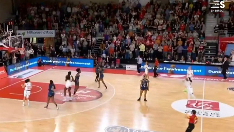 VIDEO. Shot from midfield at the buzzer, new news in Villeneuve-d’Ascq: the miracle hardly happened for the BLMA