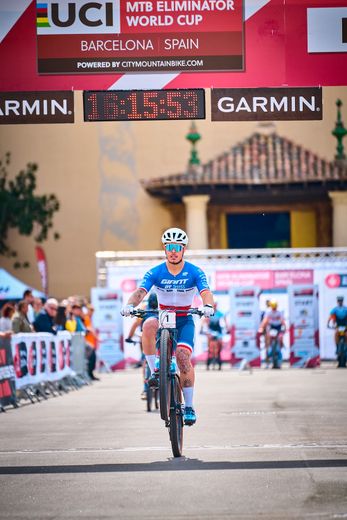 MTB: Lorenzo Serres wants to keep his blue, white and red jersey in Cross-country eliminator