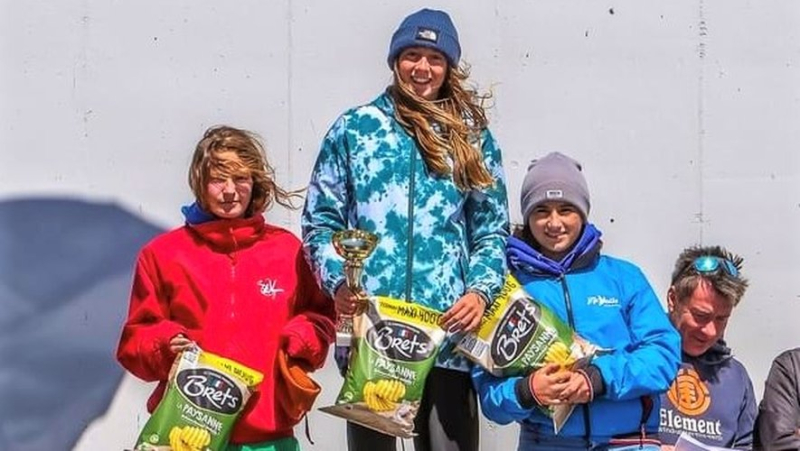 Funboard: Sétoise Lola Brotschi-Eibel in the race for the title of French champion