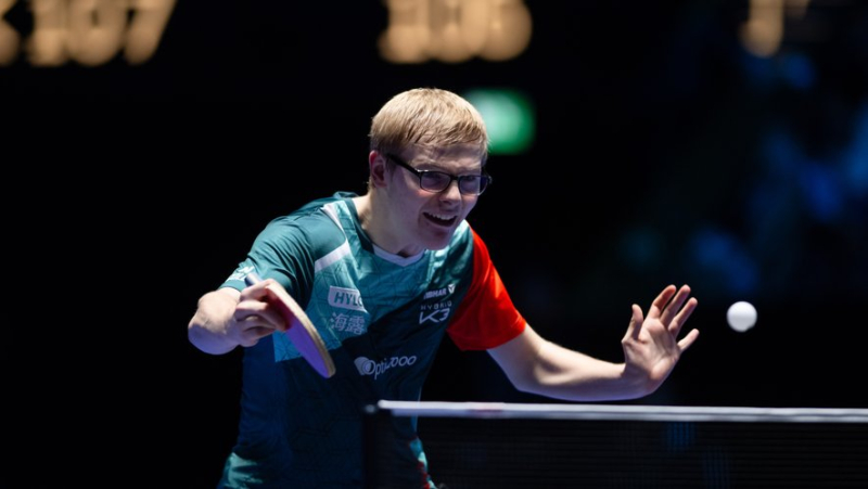 Félix Lebrun succeeds brilliantly in his entry into the competition at the Saudi Smash table tennis and qualifies for the round of 16