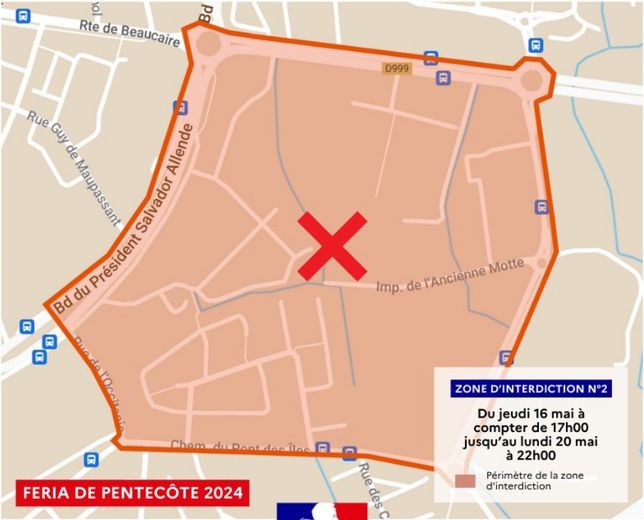 Feria de Pentecôte à Nîmes : des mesures de sécurité renforcées et une interdiction de manifester