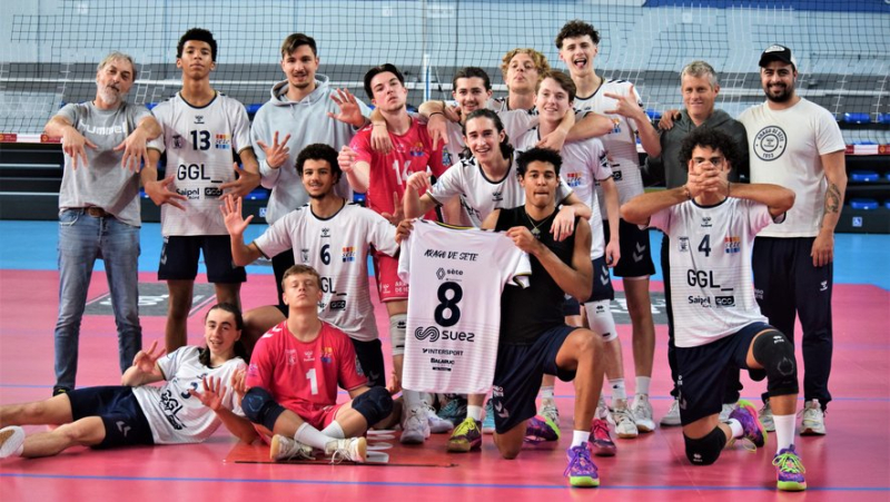 Volleyball: the youth of Arago de Sète intend to adorn themselves with gold this season