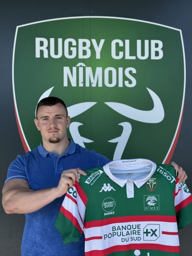 Rugby union: a hooker recruited by RC Nîmes