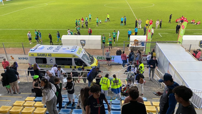 Final of the Lozère Football Cup in Mende: 8 injured, including one seriously after the explosion of a firecracker