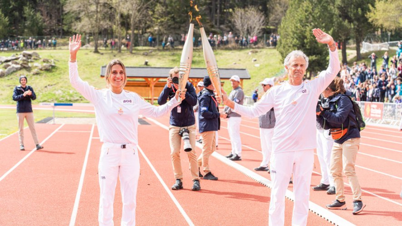 Paris 2024 Olympic Games: “A little girl’s dream”, for Perrine Laffont, Olympic torch relayer in Font-Romeu