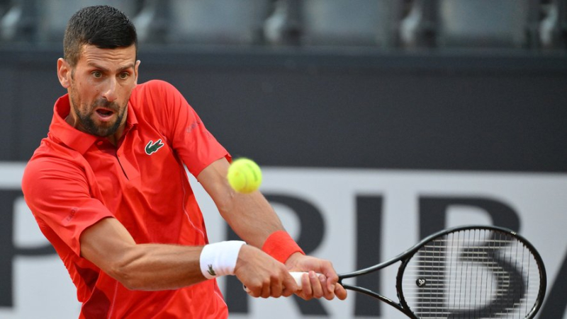 VIDEO. Novak Djokovic takes the door in Rome in the third round two weeks before Roland-Garros