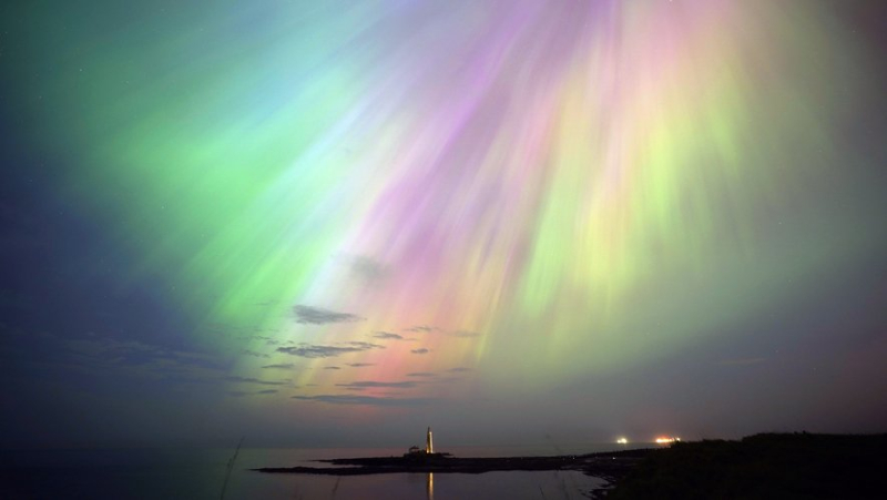 Relive in images the impressive Northern Lights visible last night in France during the solar storm