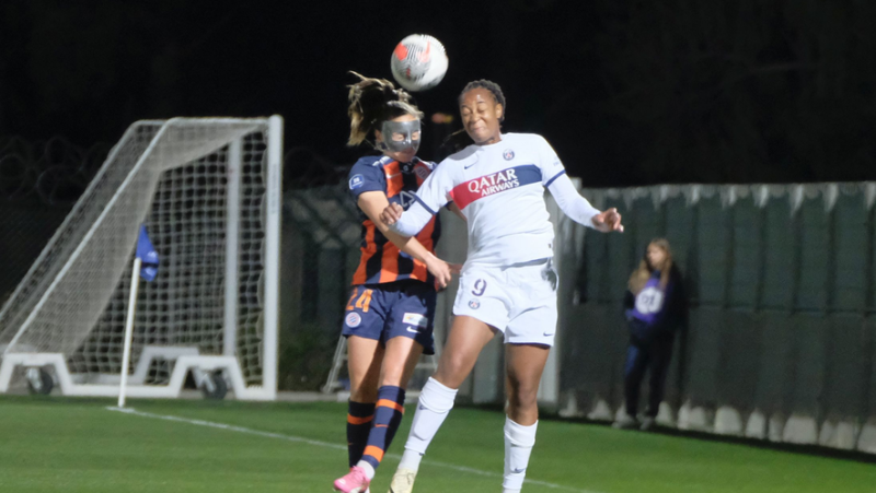 PSG - Fleury, the poster for the final of the Women&#39;s French Cup is being played at the Mosson stadium