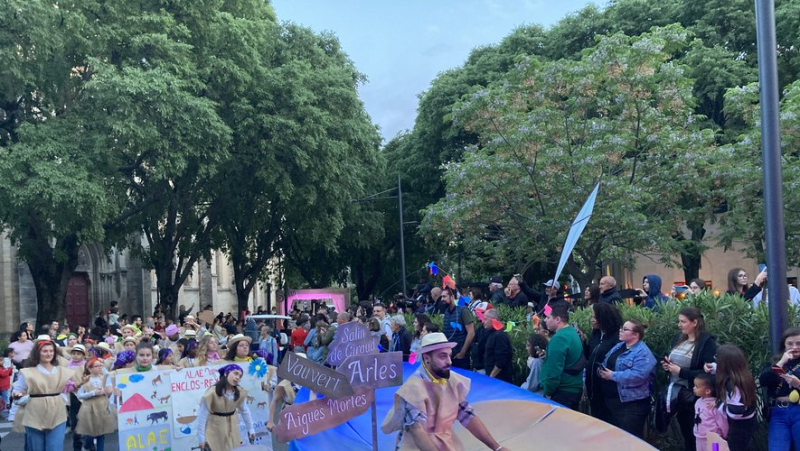 Relive the pégoulade which opened the Pentecost feria in Nîmes