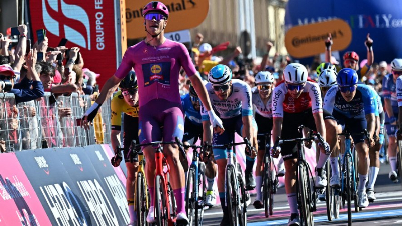 VIDEO. Giro: new national hero, Italian Jonathan Milan wins a third sprint victory