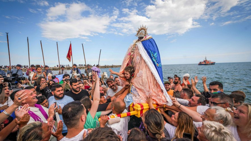 The patron saint of Gypsies honored during a pilgrimage of the traveling community in the Camargue