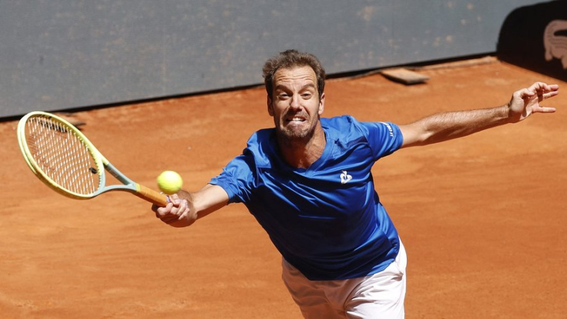 Tennis: no 1001st match for Richard Gasquet, eliminated in the last round of qualifying for the Rome tournament
