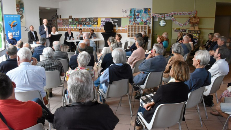 Lunel: an exchange without political bla-bla on the menu of the first neighborhood meeting
