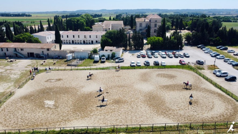 Horse skills are taught at the Alzon Institute in Vestric-et-Candiac