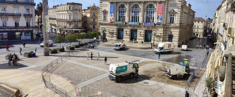 Paris 2024 Olympic Games: Place de la Comédie closed, parking lots closed, tram impacted... the passing of the Olympic flame in Montpellier live