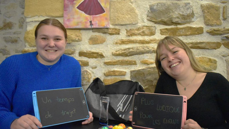 Bagnols-sur-Cèze: the creation of game kits for children&#39;s journeys, the project of Jade, a high school student from Sainte-Marie