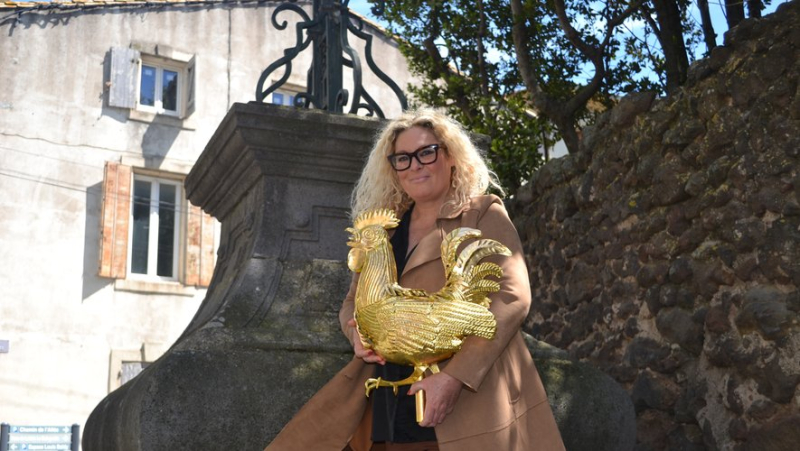 In Bessan, the returned rooster regained its splendor after three months of restoration