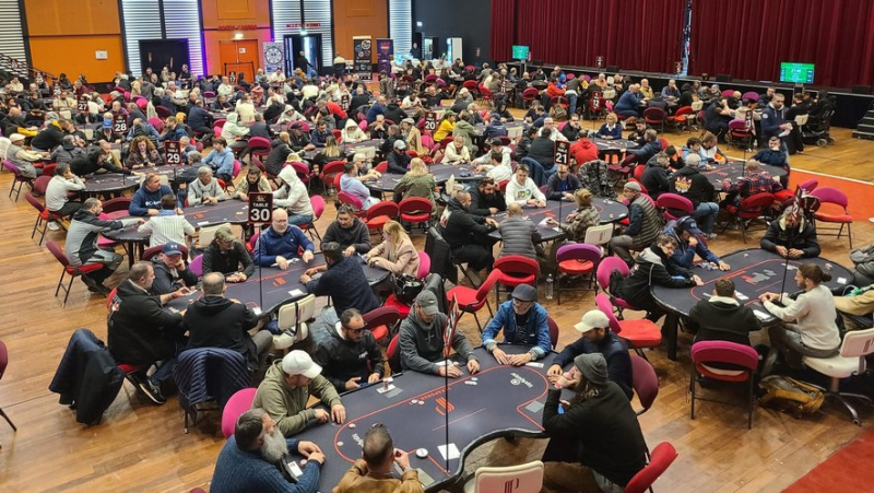 250 players at La Grande-Motte for the Montpellier Poker tournament