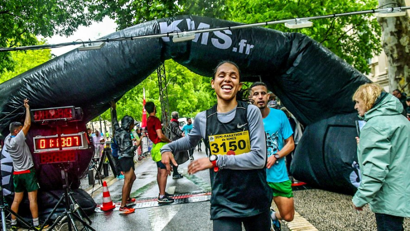 Running: rainy day… records during the Nîmes half-marathon