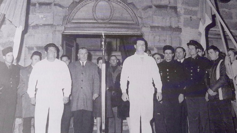 Agde: in January 1968, the Olympic flame traveled through the city