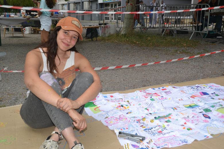 "Plus tard, je voudrais faire de l’art" : sur l’Île de Thau, le K-Live Kids réunit tous les enfants autour de la peinture