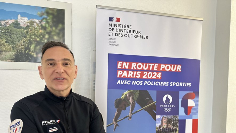 “It’s an exceptional mission, that of the Games!”, explains Lionel Valero of the Béziers police station responsible for the security of the Olympic flame
