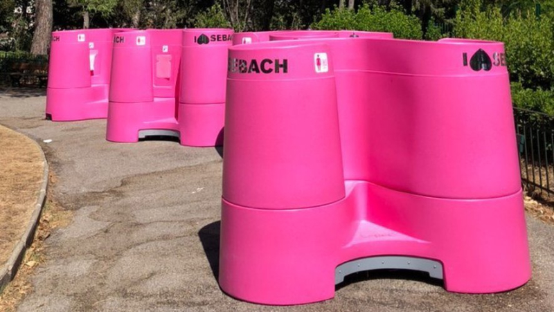 The Nîmes company Sebach markets the first female urinals in France