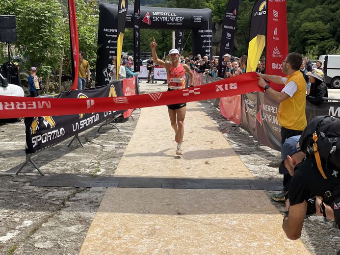 Lozère Trail: Swiss Delorenzi flies over the skyrace of the Tarn gorges