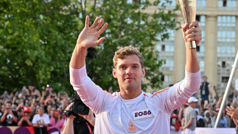 Paris 2024 Olympic Games: “People applaud the flame more than me”, Kevin Mayer looks back on his experience as the ultimate flame bearer in Montpellier