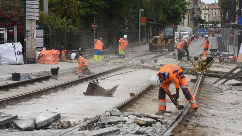 The summer will be marked by numerous works on the tram rails in Montpellier