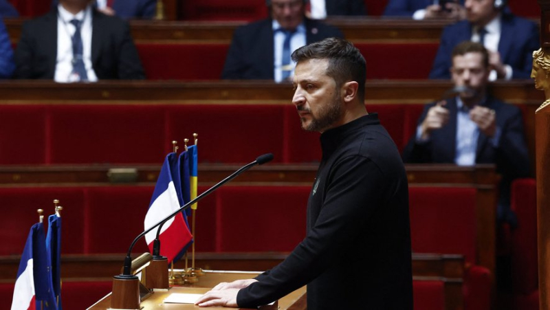 War in Ukraine: Zelensky in the National Assembly, French arrested in Russia, accession to the EU... update on the situation