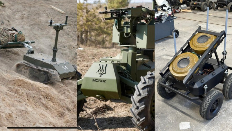 War in Ukraine: logistical, combat and mine-laying land robots, what will these machines wanted by kyiv be used for ?