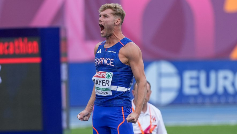 European Athletics Championships: Kevin Mayer has secured his ticket to the Olympic Games! Makenson Gletty takes bronze