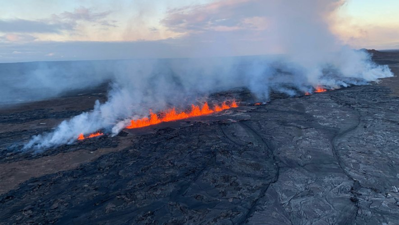VIDEO. Kilauea, one of the most active volcanoes in the world, has just awakened: the alert has been raised to level red for air traffic