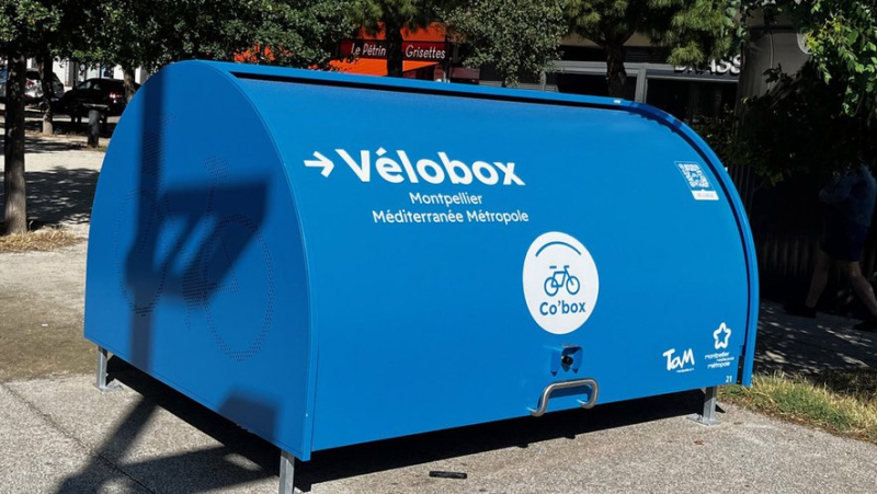 A velobox to store your bike safely